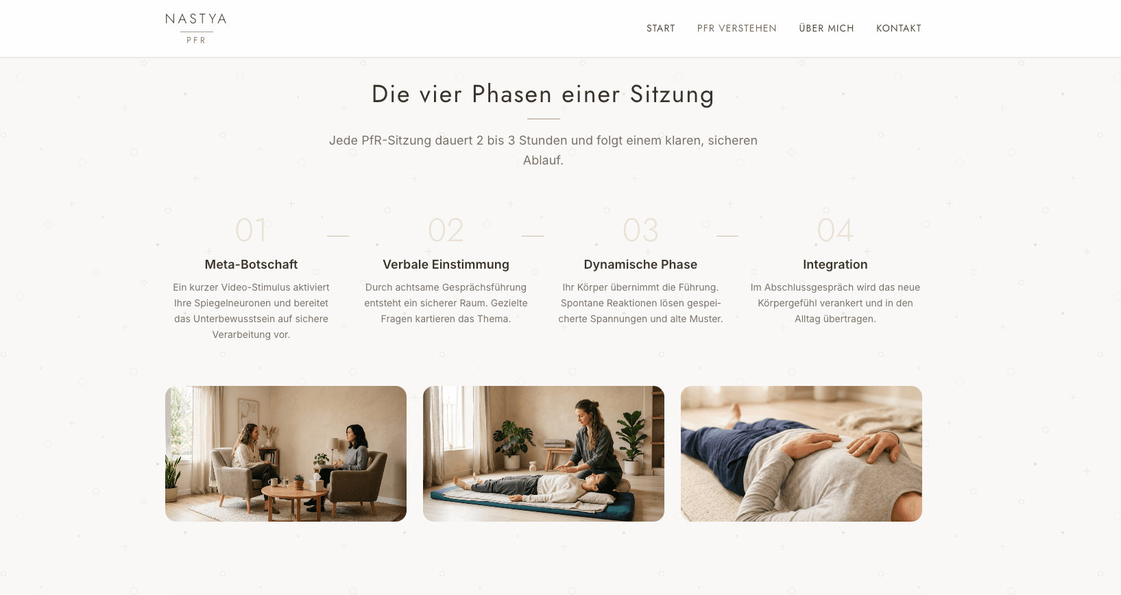 nastya-pfr.ch - Vier Phasen visualisieren den Sitzungsablauf