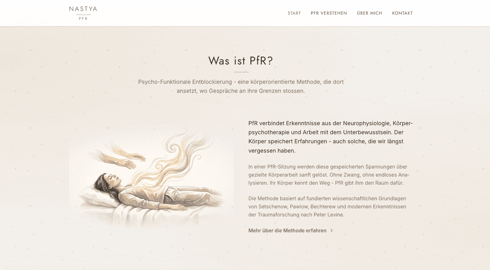 nastya-pfr.ch - Erst erklären, dann buchen lassen